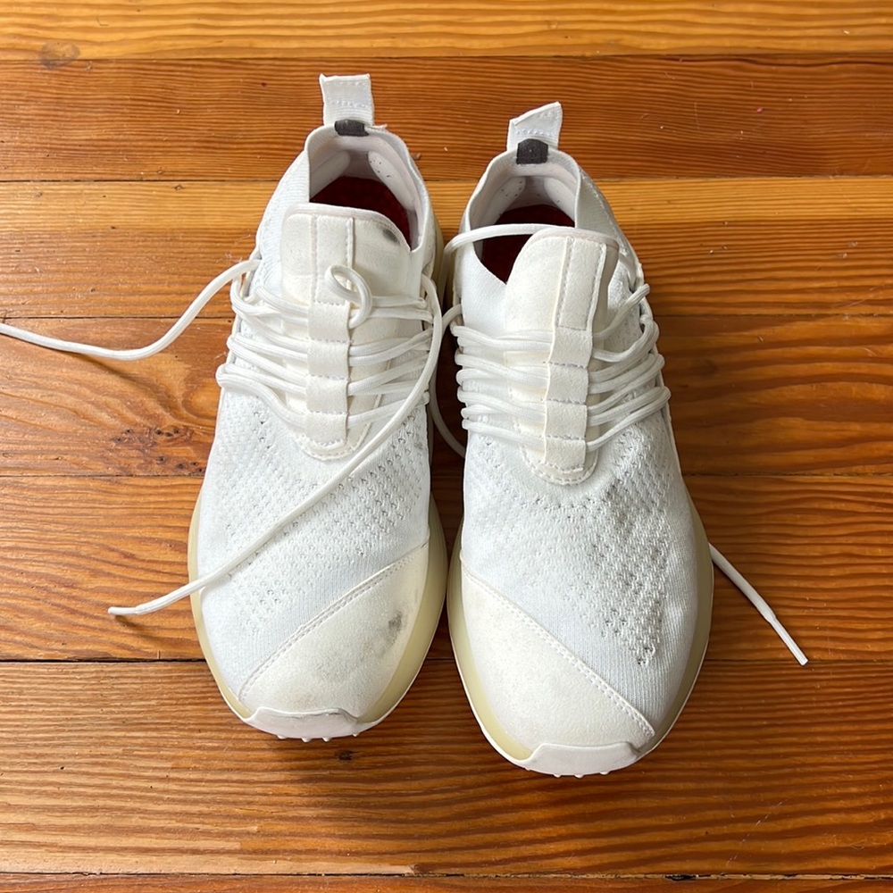 Lane Eight White Sneakers